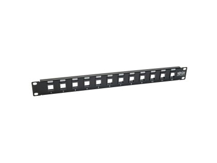 Tripplite Patch Panel 12-Port 1U Rack Nestíněný,Keystone/Multimedia,RJ45 Ethernet,USB,HDMI, Cat5e/6 obrázok | Wifi shop wellnet.sk
