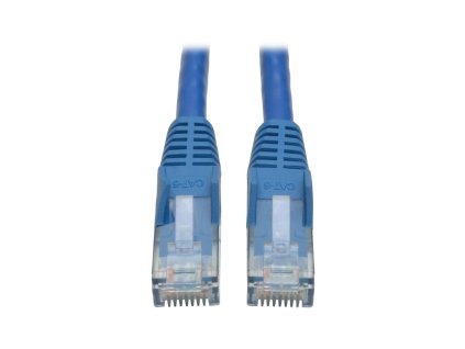 Tripplite Ethernetový kabel Cat6 Gigabit Snagless Molded (UTP) (RJ45 Samec/Samec), modrá, 3.05m obrázok | Wifi shop wellnet.sk