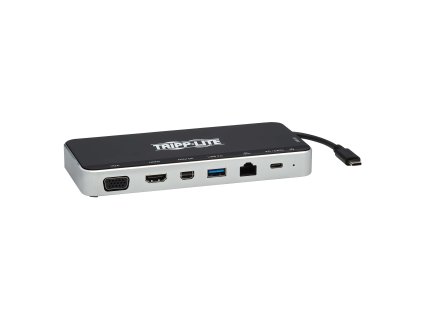 Tripplite Dokovací stanice USB-C/3x displej,HDMI 4K,mDP,VGA,USB3.2 G1,USB-A/C,GbE,60W nabíjení obrázok | Wifi shop wellnet.sk