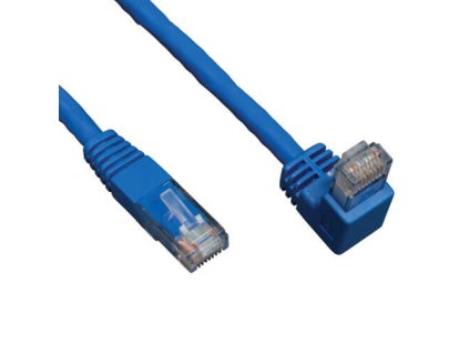 Ethernetový kabel Cat6 Gigabit Molded (UTP) (RJ45 dolů Samec / rovně Samec), modrá, 3.05m obrázok | Wifi shop wellnet.sk