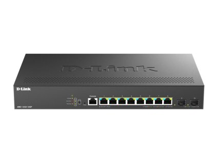 D-Link DMS-1250-10SP/E, 8x 2.5G BASE-T PoE, 2x 10G SFP+, 240W Smart Managed Switch obrázok | Wifi shop wellnet.sk