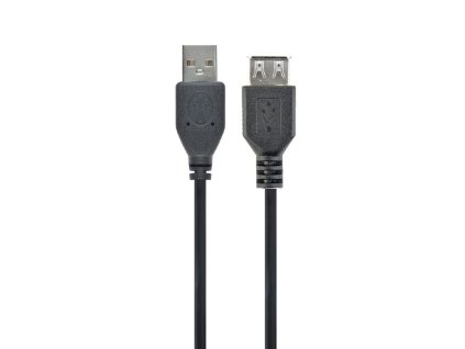 GEMBIRD prodlužovací kabel USB, 0,75m, černý obrázok | Wifi shop wellnet.sk