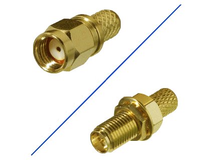 Pigtail RpSMA-F / RpSMA-M 2m kábel Belden RF240 6GHz obrázok 1 | Wifi shop wellnet.sk