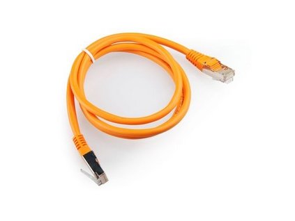 Patch kábel 1m FTP Cat5e oranžový obrázok 1 | Wifi shop wellnet.sk