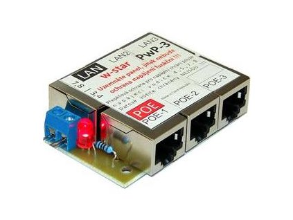 POE pasívny zlučovač 3x LAN 60V bez krytu s prepäťovou ochranou obrázok 1 | Wifi shop wellnet.sk