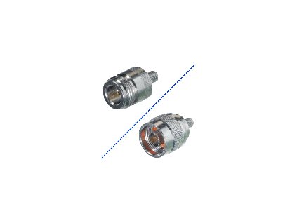 Pigtail N-F / N-M 1m kábel Belden RF240 6GHz obrázok 1 | Wifi shop wellnet.sk