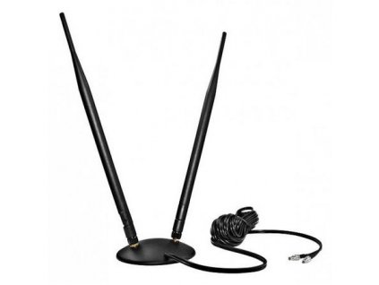 4G / LTE anténa Diablo 11dBi dvojitá magnetický podstavec 5m kábel 2x SMA-M obrázok 1 | Wifi shop wellnet.sk