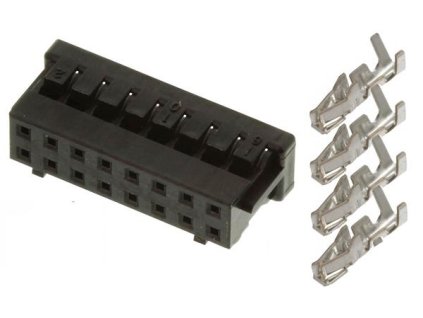 MEANWELL - DF11-16DS-2C-SET, PCB plug for MeanWell PSU LAD-360XU series obrázok | Wifi shop wellnet.sk