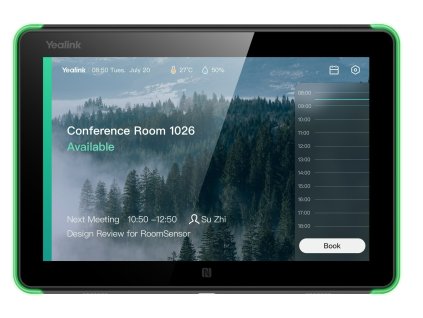 Yealink RoomPanel zařízení pro plánování rozvrhu místnosti, 8" dotyk.obr. obrázok | Wifi shop wellnet.sk