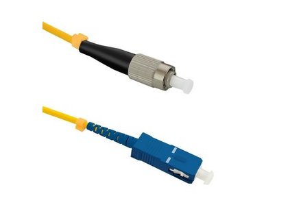 FO patch cord simplex FC/SC 09/125 2m SM obrázok 1 | Wifi shop wellnet.sk