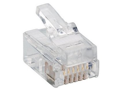 Konektor RJ12 UTP Cat5e 6p6c  obrázok 1 | Wifi shop wellnet.sk