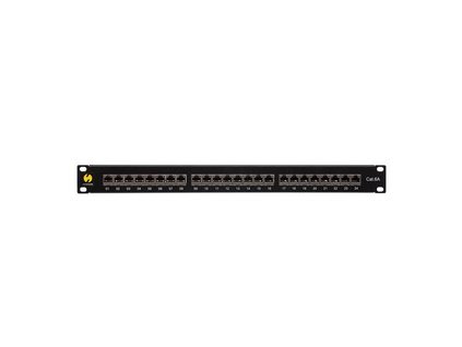 Patch panel 24port Cat6A FTP 19" s vyviazaním obrázok 1 | Wifi shop wellnet.sk