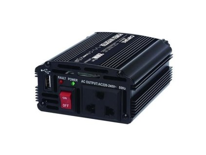 Napäťový menič Carspa CAR200U-242 24V/230V+USB 200W modifikovaná sínusoida