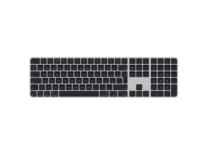 Apple Magic Keyboard Numeric Touch ID/Bezdrátová Bluetooth/CZ layout/Černá obrázok | Wifi shop wellnet.sk