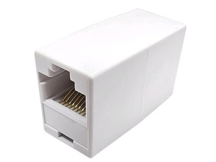 Adaptér C-TECH RJ-45 spojka, Cat5e, UTP obrázok | Wifi shop wellnet.sk