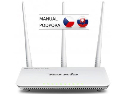 Router Tenda F3 (F303) WiFi N 802.11 b / g / n, 300 Mb / s, WISP, univerzálny opakovač, anténa 3x 5 dBi obrázok 1 | Wifi shop wellnet.sk