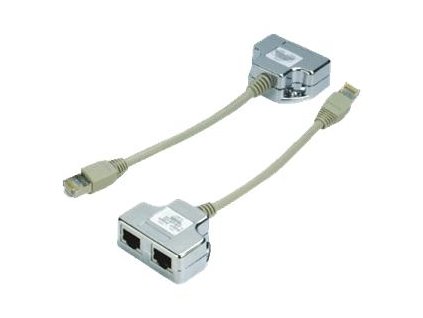 DATACOM Rozbočka 1xRJ45 na 1xRJ11+RJ45 STP Cat5e obrázok 1 | Wifi shop wellnet.sk