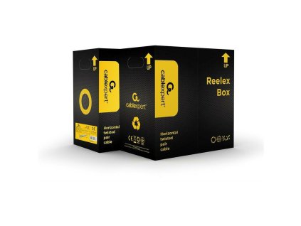 Gembird UTP kábel, drôt, cat. 5e, 100m, sivý obrázok 1 | Wifi shop wellnet.sk