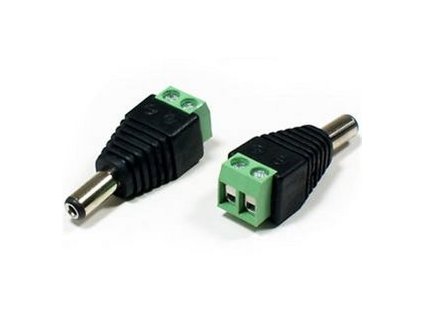 DC konektor so svorkovnicou jack samec 5,5 / 2,1mm obrázok 1 | Wifi shop wellnet.sk