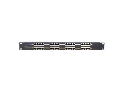 POE Patch panel FTP cat.5e 16x LAN 1U do racku 19" obrázok 1 | Wifi shop wellnet.sk