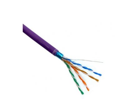 Kábel Solarix FTP drôt LSOH Cat5e 1m obrázok 1 | Wifi shop wellnet.sk
