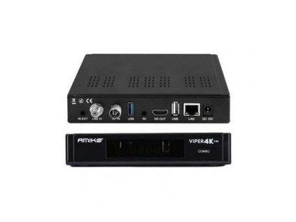 Amiko Viper 4K V40 Hybrid Combo E2 DVB-S2 + DVB-T2/C obrázok 1 | Wifi shop wellnet.sk