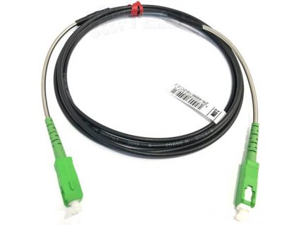 FIBRAIN DR03, Optický patchcord SC/APC - SC/APC 200m, 3.0mm, G.657A1, 300N, simplex, outdoor