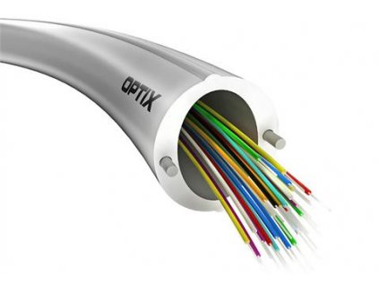 OPTIX, Optický kábel, RISER, 12-vlákno, G.657A2, 8,5mm, 500N