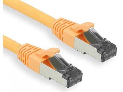 OXnet patch kábel CAT5E, FTP, PVC, AWG24, 100MHz, 3m, žltý