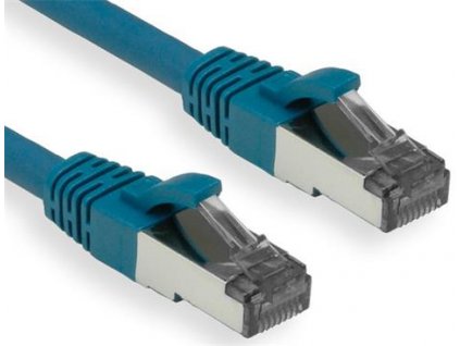 OXnet patch kábel CAT5E, FTP, PVC, AWG24, 100MHz, 3m, modrý
