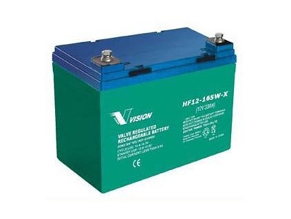 VISION HF 12-211 W-X, Batéria 12V, 45Ah, AGM, životnosť 10 rokov
