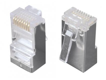 SOLARIX sieťový konektor RJ45, STP, CAT5E, lanko