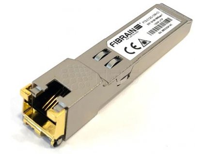 FIBRAIN SFP modul, RJ45 10/100/1000BaseT, DDM, 100m