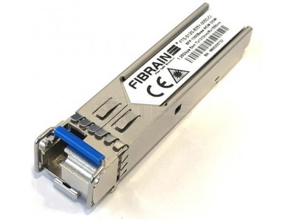 FIBRAIN SFP modul 1,25Gbps, 5km, WDM, DDM, TX1310/RX1550 (LC/simplex)