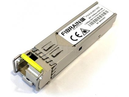 FIBRAIN SFP modul 1,25Gbps, 5km, WDM, DDM, TX1550/RX1310 (LC/simplex)
