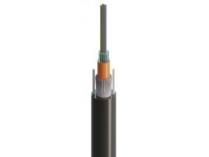 FIBRAIN BURRY-DAC-G, optický kábel, zemný, 2-vlákno, G.657A1, 6.0mm, CLT, 1000N