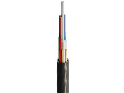 FIBRAIN MK-LXS6, optický kábel, 72-vlákno, G.657A1, 5.6mm, 6T12F, MetroJET