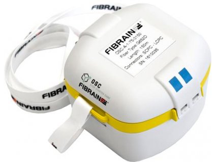 FIBRAIN OSC - OTDR Starter Cube, Predradné vlákno, SC/APC - SC/APC, G657A2, 300m