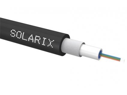 SOLARIX SXKO-CLT-4-OM2-LSOH, optický kábel, MM, 4-vlákno, 50/125, OM2, 6.0mm, LSOH, CLT