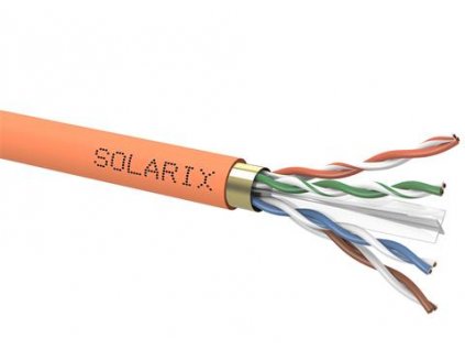 SOLARIX (500m) kábel CAT6, UTP, LSOHFR B2ca
