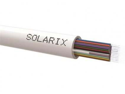 SOLARIX, Optický kábel, RISER, 24-vlákno, G.657A1, 10,5mm, 300N