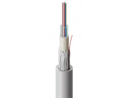 FIBRAIN EXO-G0, optický kábel, 4-vlákno, G.657A1, 5.9mm, LSOH, 2200N