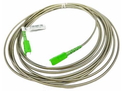 FIBRAIN ARMORED, Optický patchcord SC/APC - SC/APC 5m, 3.0mm, G.657A1, simplex