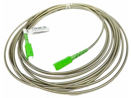 FIBRAIN ARMORED, Optický patchcord SC/APC - SC/APC 50m, 3.0mm, G.657A1, simplex