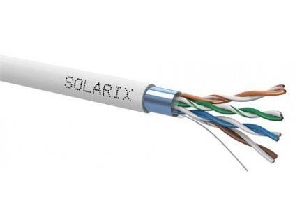 SOLARIX (500m) kábel CAT5E, FTP, PVC, 100MHz, Eca