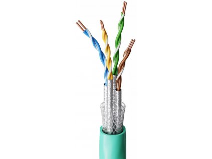 FIBRAIN kábel CAT6A, S/FTP, LSFRZH, 500MHz, Dca