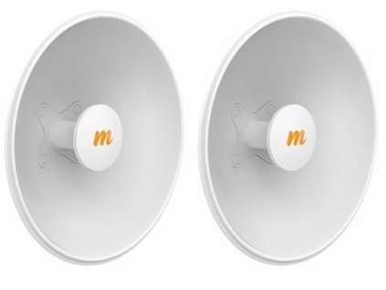 Mimosa N5-X25-(2-PACK) Parabolická Twist-on anténa, 25dBi (použitie s jednotkou C5x)