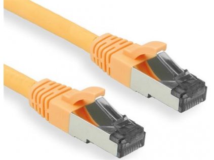 OXnet patch kábel CAT6A, S/FTP, LSOH, AWG26, 500MHz, 5m, žltý