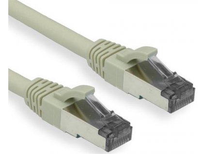 OXnet patch kábel CAT6, FTP, PVC, AWG24, 100MHz, 15m, šedý