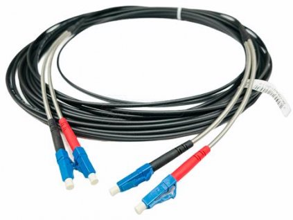 FIBRAIN DR03, Optický patchcord LC/PC - LC/PC 300m, 3.0mm, G.657A1, 900N, duplex, outdoor